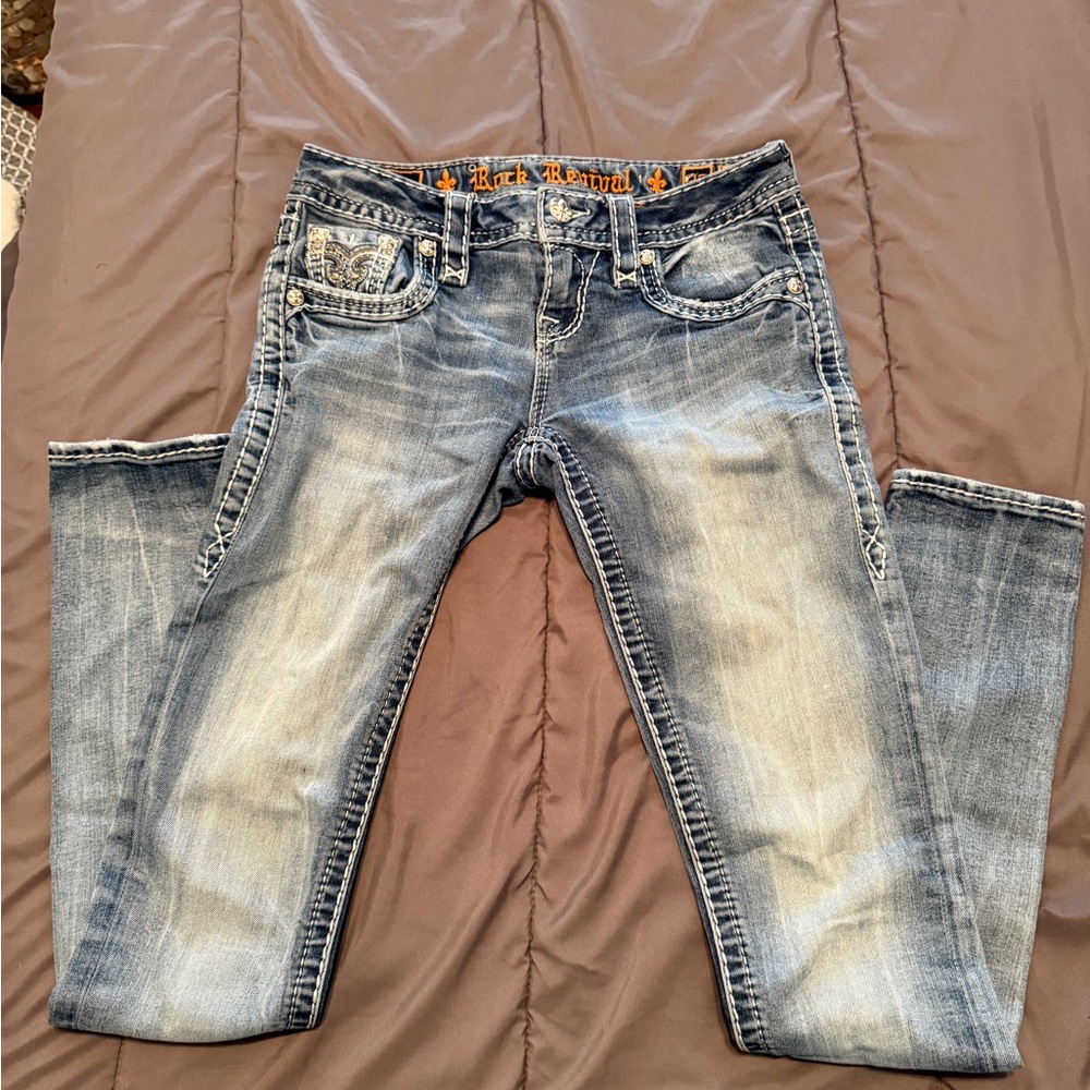 Rock Revival Women's Blue Jeans